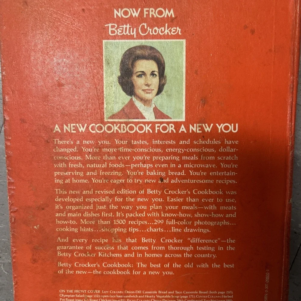 Betty Crocker's Cookbook New And Revised Edition Of 1980